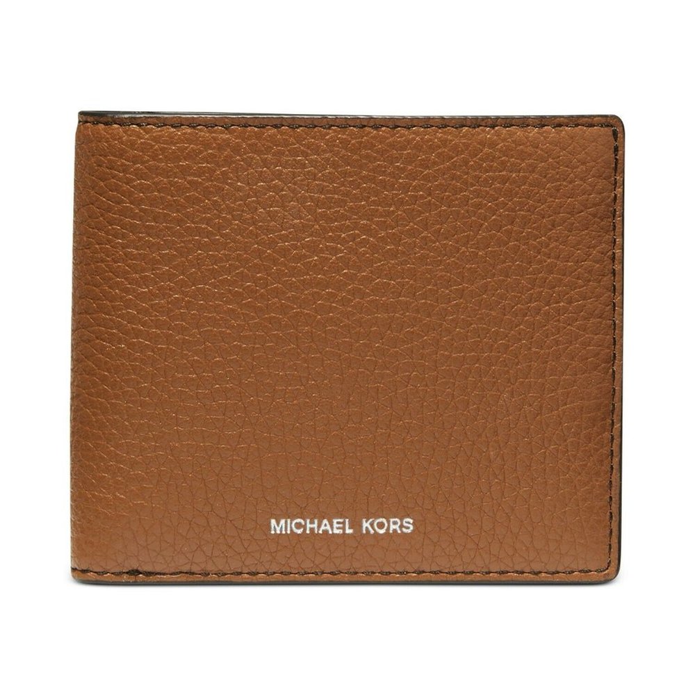 Michael Kors Mens Wallet Brown Mason Leather